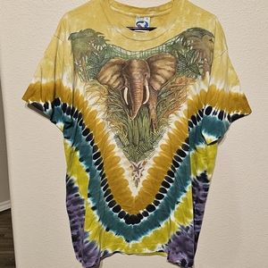Vintage 1990 Liquid Blue Elephant